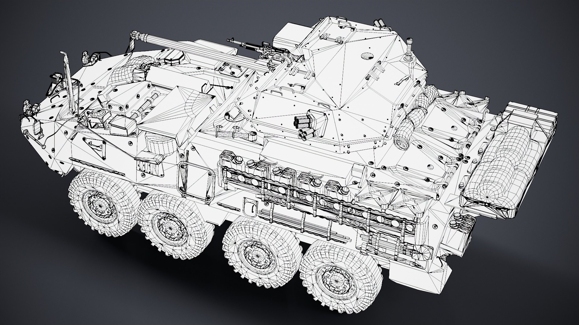 3D Stryker M1296 Dragoon Armored Car with Interior model https://p.turbosquid.com/ts-thumb/b3/g80J2O/lC/wire04/jpg/1731745940/1920x1080/fit_q87/ba6e5a721508d6222311bdc18232a19028b179e0/wire04.jpg