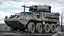 Voiture blindée Stryker M1296 Dragoon avec intérieur
