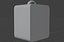 Modelo 3D de caja de engranajes rellena de gemas