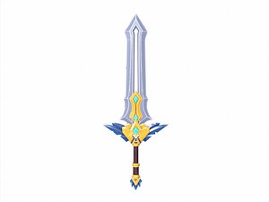 3D Stylized sword 1