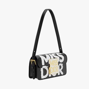Miss Dior Black Bag 3D