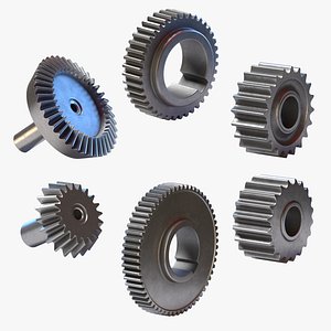 6 Gears Set