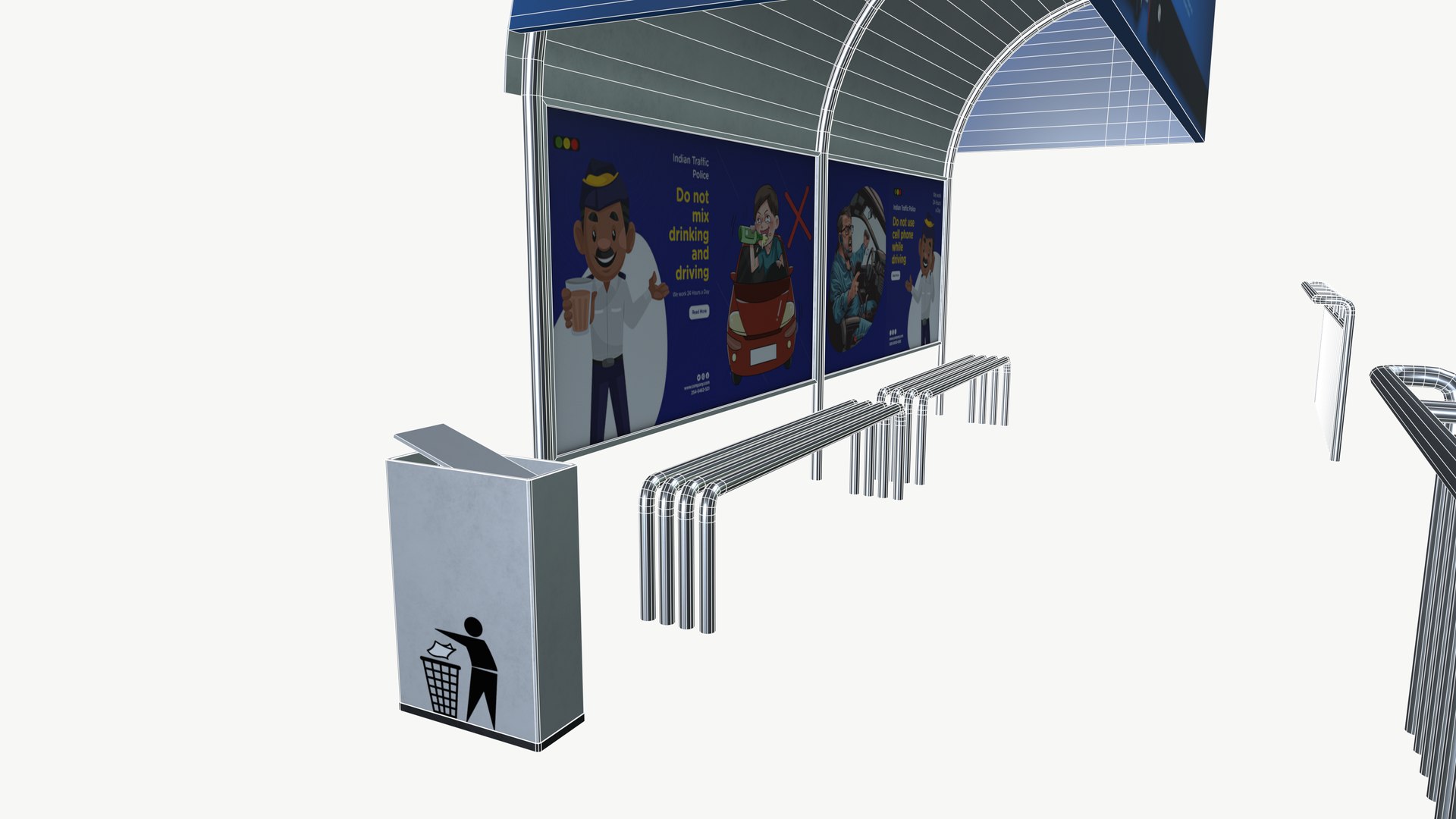 Bus Stop 3D https://p.turbosquid.com/ts-thumb/b3/n7A6SP/xp/wireframe_002/png/1744278155/1920x1080/fit_q87/c7d80336d0bc22944443bb7b763000d6a8e8cb02/wireframe_002.jpg