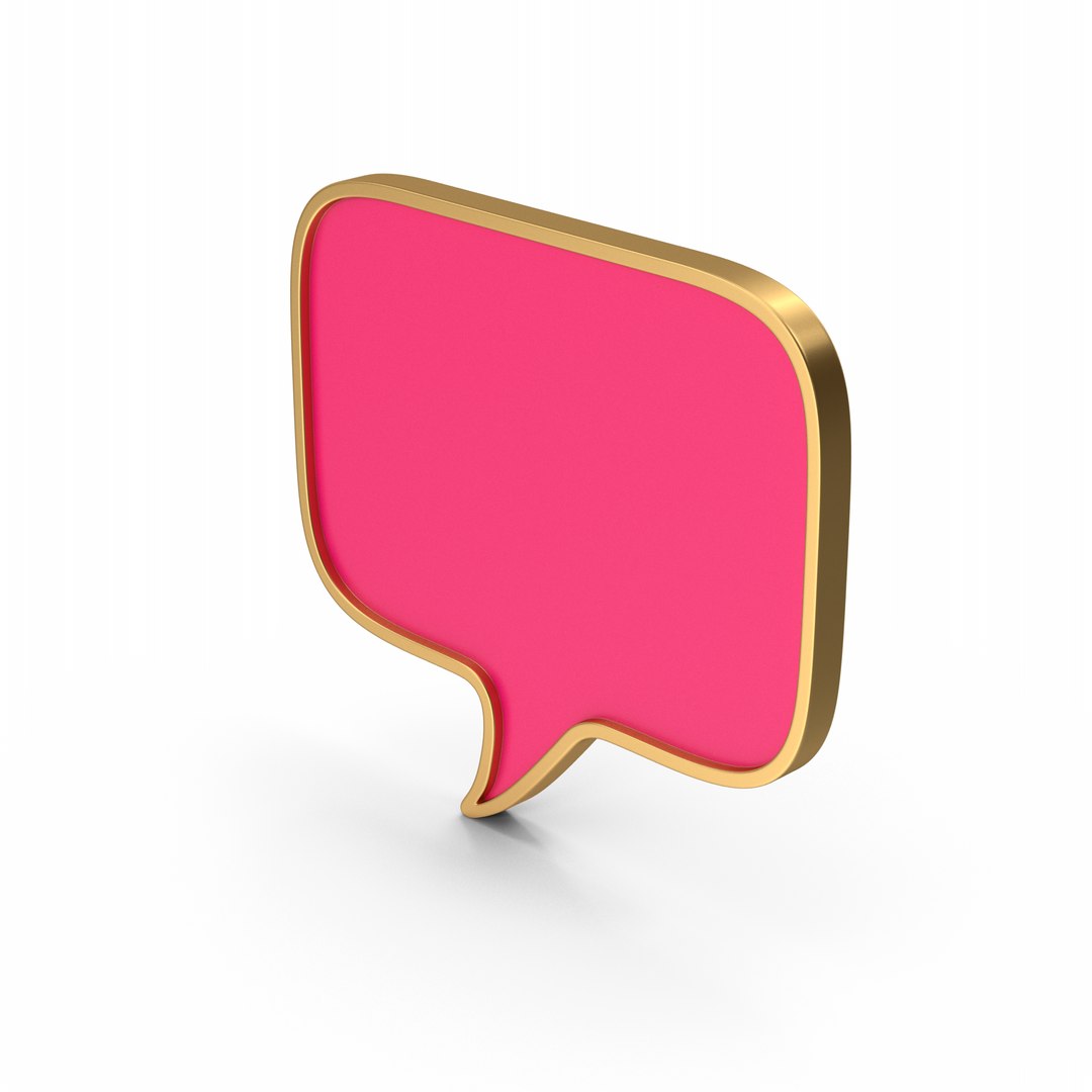 Pink Speech Bubbles 3D model https://p.turbosquid.com/ts-thumb/b3/oJyg6x/O1/speechbubbleicon.g03.2k/png/1719738477/1920x1080/fit_q87/9d1761dfa31088be0a6c867620bde0dbd379b692/speechbubbleicon.g03.2k.jpg