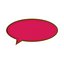 Pink Speech Bubbles