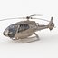 Airbus H130 Clay High Detail (modelo 3D de Vray en 3ds max)