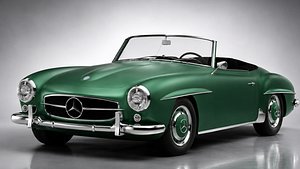 Mercedes Benz 190 SL 3D Model 3D model