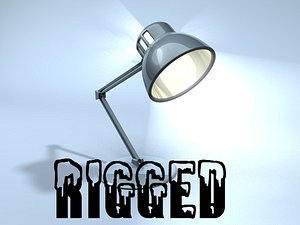 3d lamp model