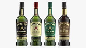 Jameson Whiskey Bottles Bundle