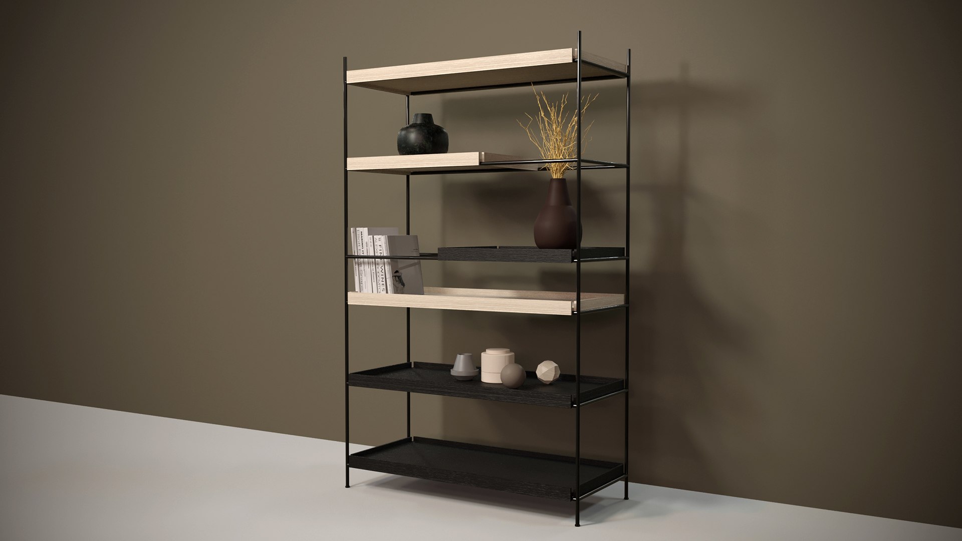 SHELF - BOOKCASE 3D - TurboSquid 1787225