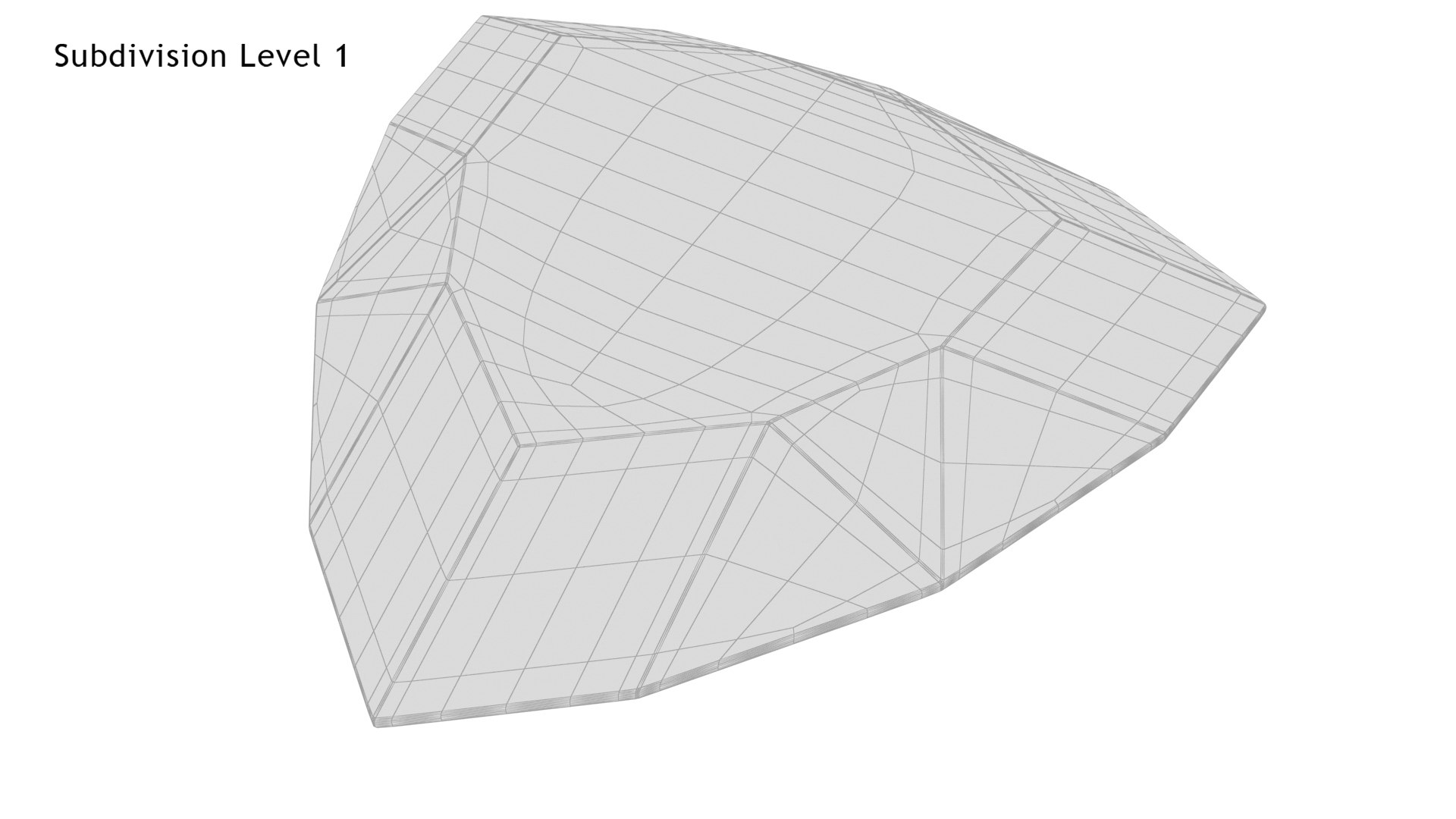 3D Shield Cut Emerald TurboSquid 1880799