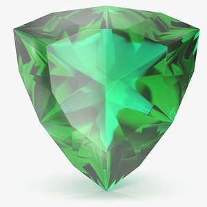 Shield Cut Emerald