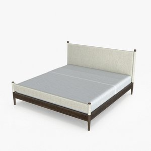 Bed King Beige