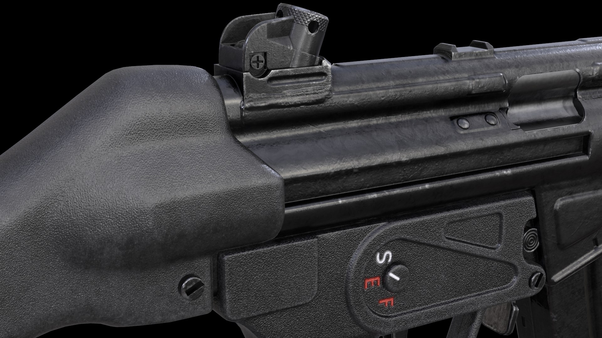 MP5A2 MP5SD2 With Upgrades Game Ready 3D Model - TurboSquid 2339924