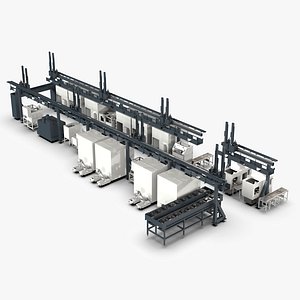 Automatic Brake Disc Truss Processing Line
