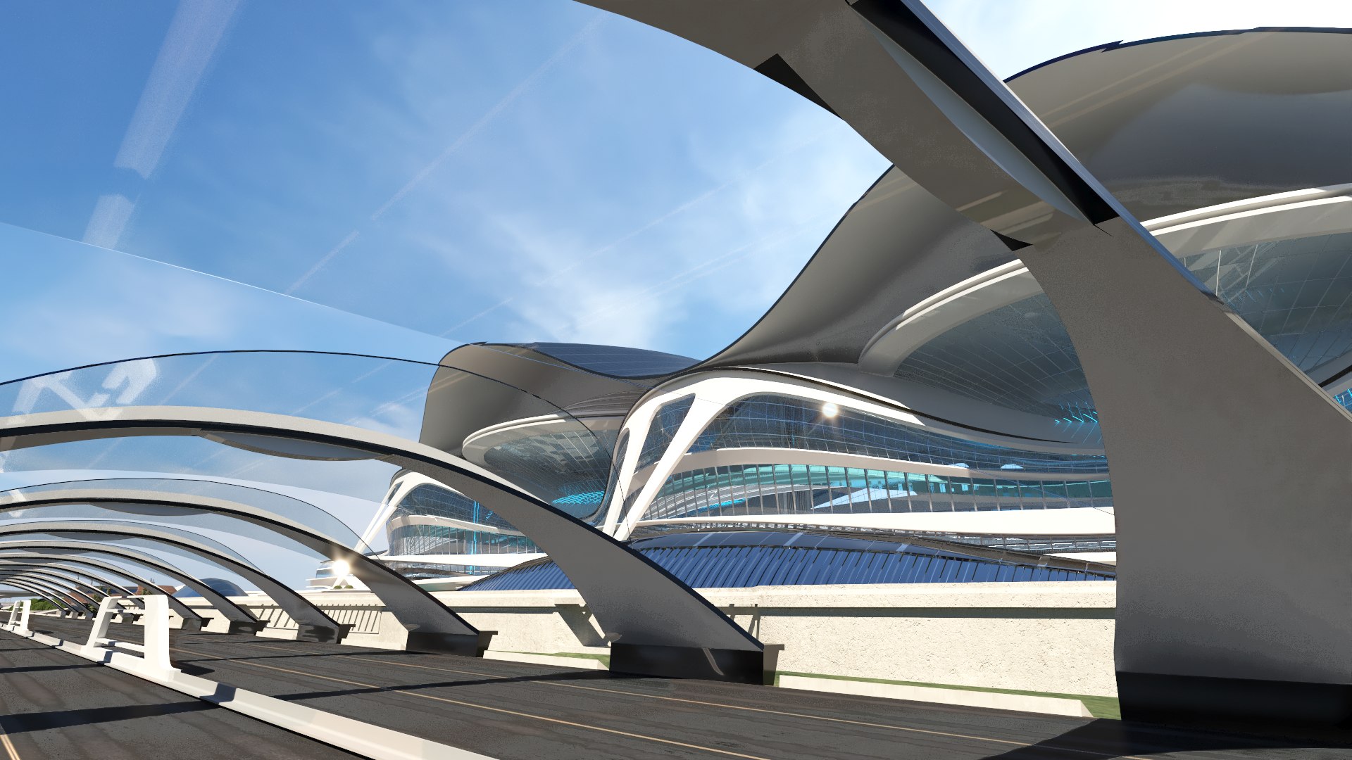 3D Multifunctional Building 2 - TurboSquid 1771125