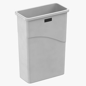 Thin Trashcan Clean and Dirty model