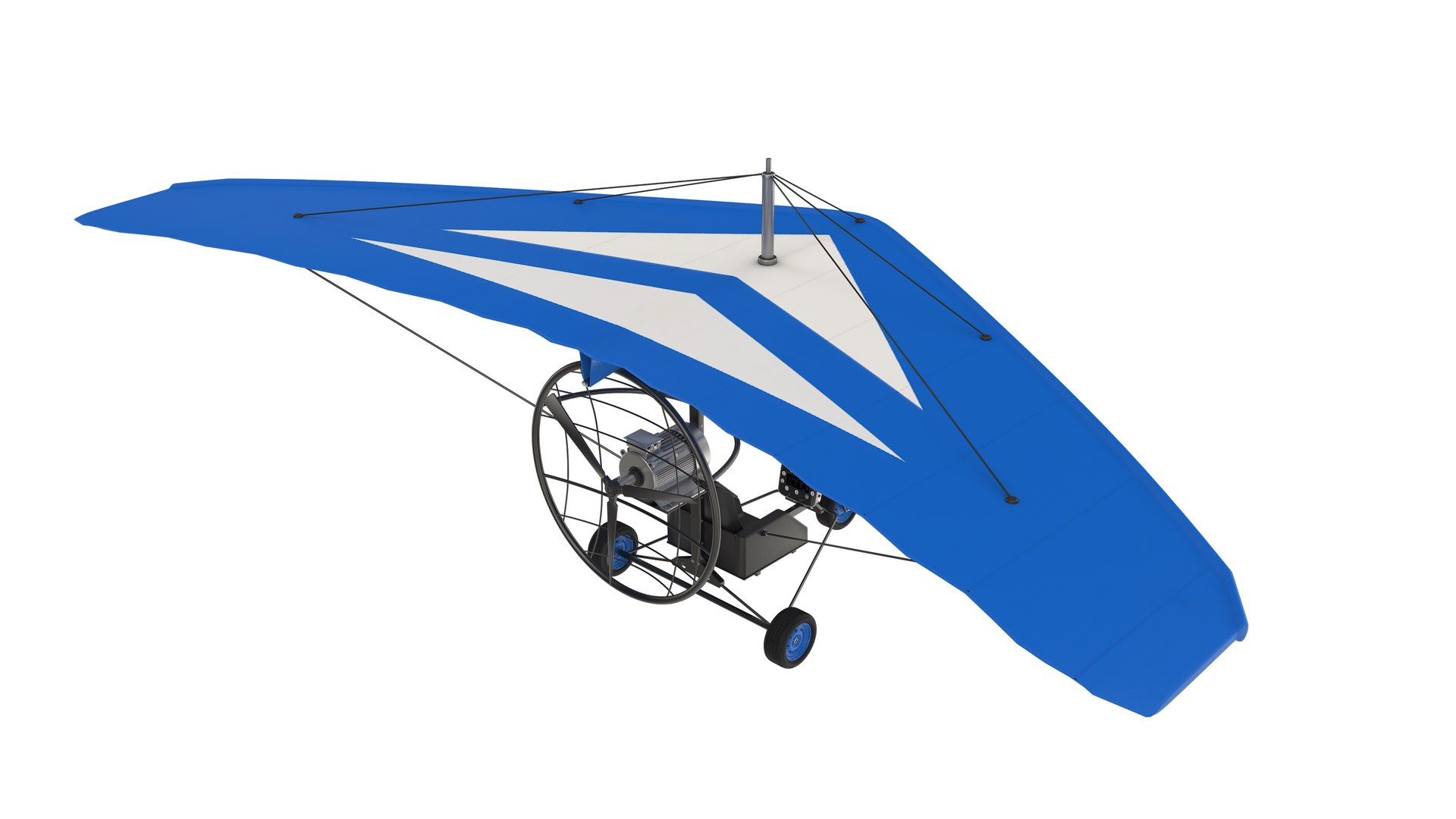 Motor Trike Hang Glider 3d Model Turbosquid 2247959