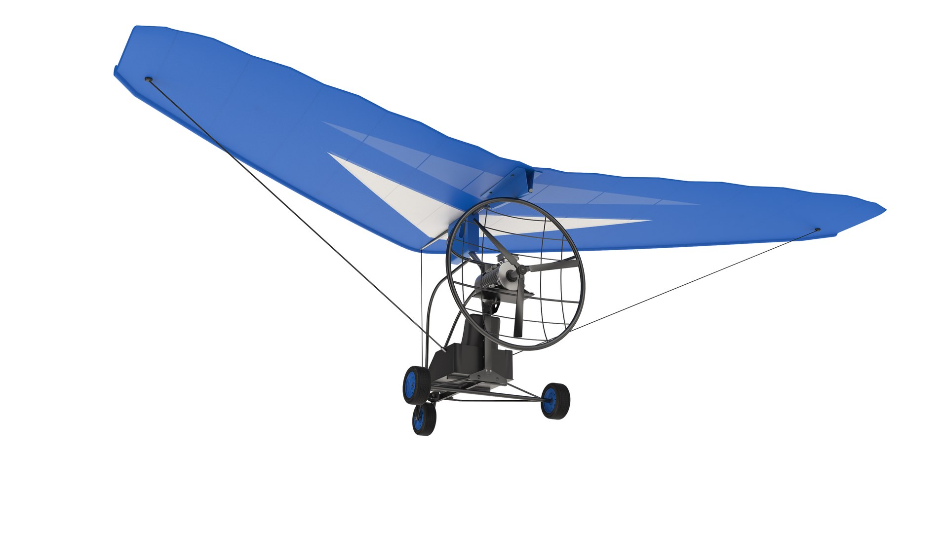 Motor Trike Hang Glider 3d Model Turbosquid 2247959