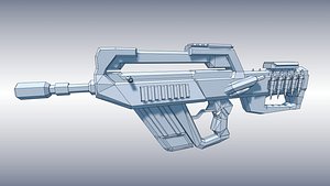 Rifle (low poly)