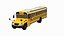 Blue Bird Vision School Bus Exterior Only