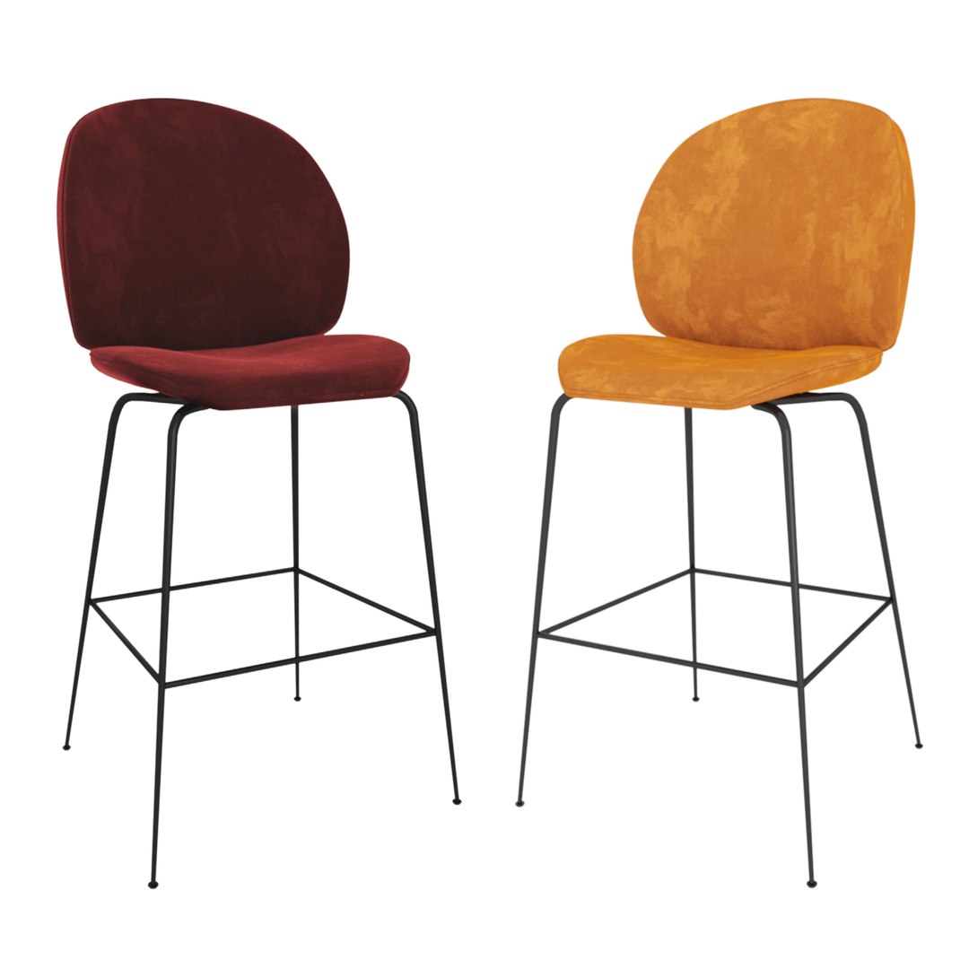 3D Beetle Barstool Gubi Model - TurboSquid 1482080