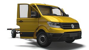 WV Crafter Chassis SingleCab L3 HQInterior 2023 3D