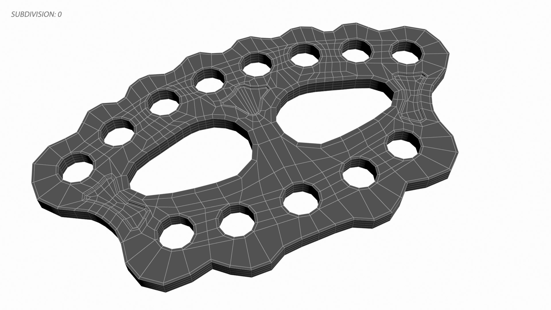 3D 15 Holes Paw Rigging Plate model https://p.turbosquid.com/ts-thumb/b4/lCpX8x/Ek/1/jpg/1749160283/1920x1080/fit_q87/f2b21291ef81b7299987da8ad1c326f4786d8de6/1.jpg