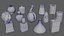 Collection de flacons de parfum