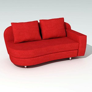 modern couch 3d max