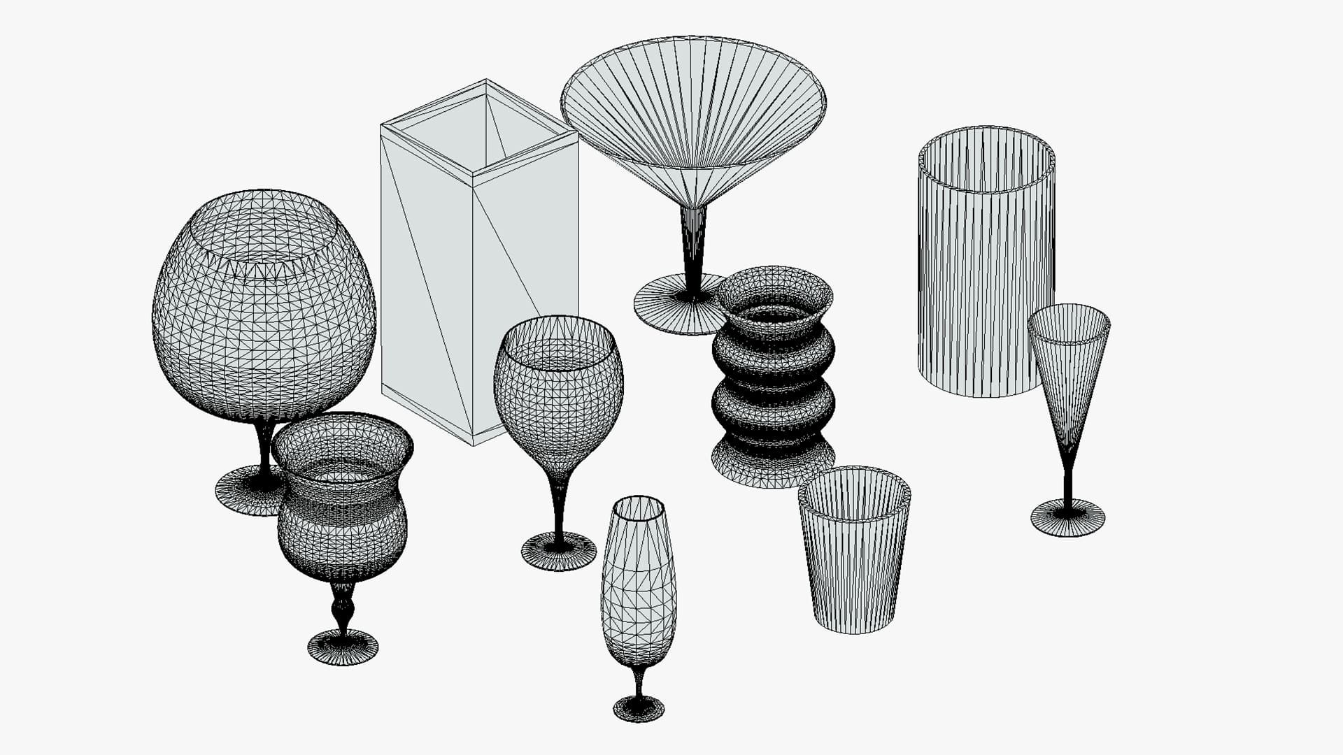 10 Drink Glasses Pack - 3D Low Poly Models Set 3D model https://p.turbosquid.com/ts-thumb/b4/mks7dE/UY/s3.2/jpg/1788178101/1920x1080/fit_q87/e34925008654d1778714f8bf0ac927bae25f2643/s3.2.jpg