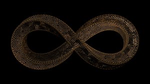 infinity knot 3D model