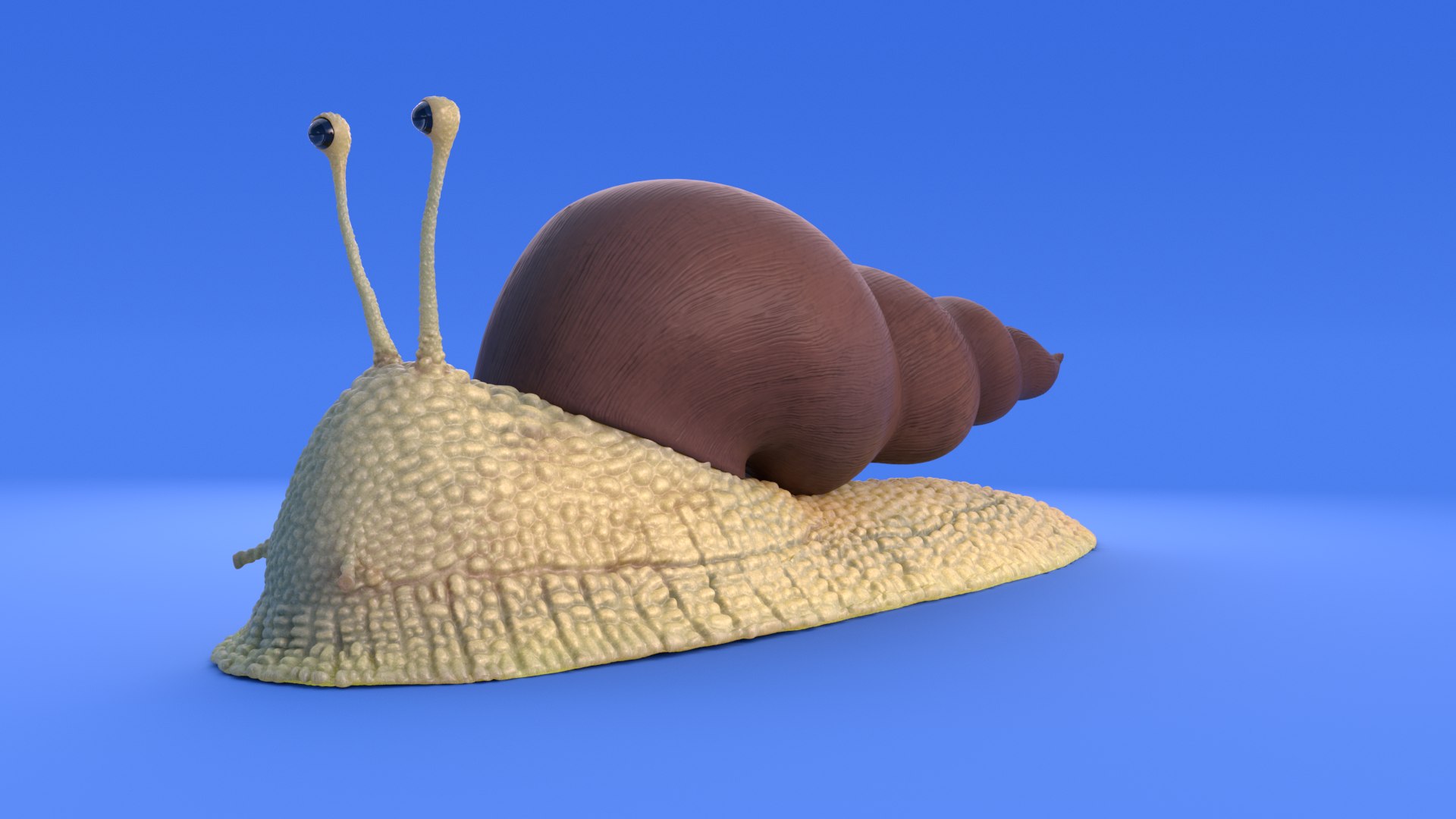 cartoon snail - 3D https://p.turbosquid.com/ts-thumb/b4/ojhVP7/n0dHievC/render_0027/png/1574979161/1920x1080/fit_q87/2ccac0738e76fb2e41f6ee028a8fae137ea00b22/render_0027.jpg