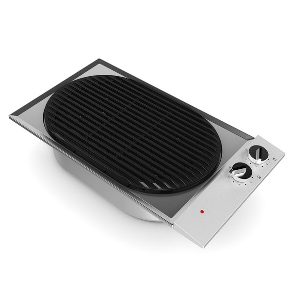 3d model of electric grill