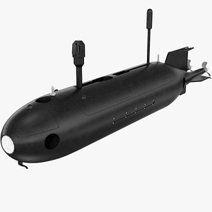 Submarine Drone Rigged model