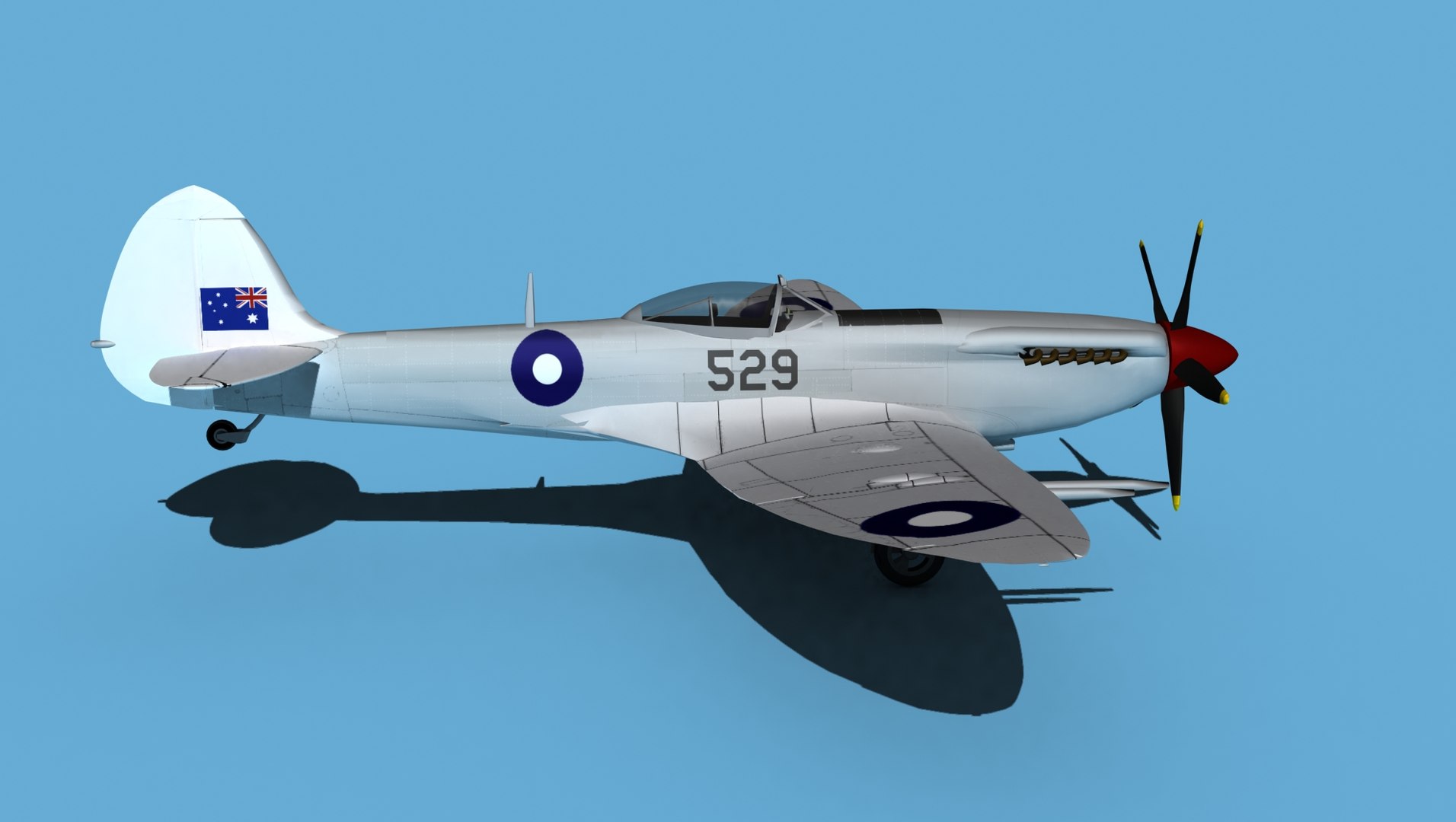 3D Supermarine Spitfire Mk XXII V07 Australia model https://p.turbosquid.com/ts-thumb/b4/tlA3os/L2/supermarinespitfiremkxxiiv070040/jpg/1657584718/1920x1080/fit_q87/0f9bcac5f90d4e7499270a23a0cddd07d598159a/supermarinespitfiremkxxiiv070040.jpg