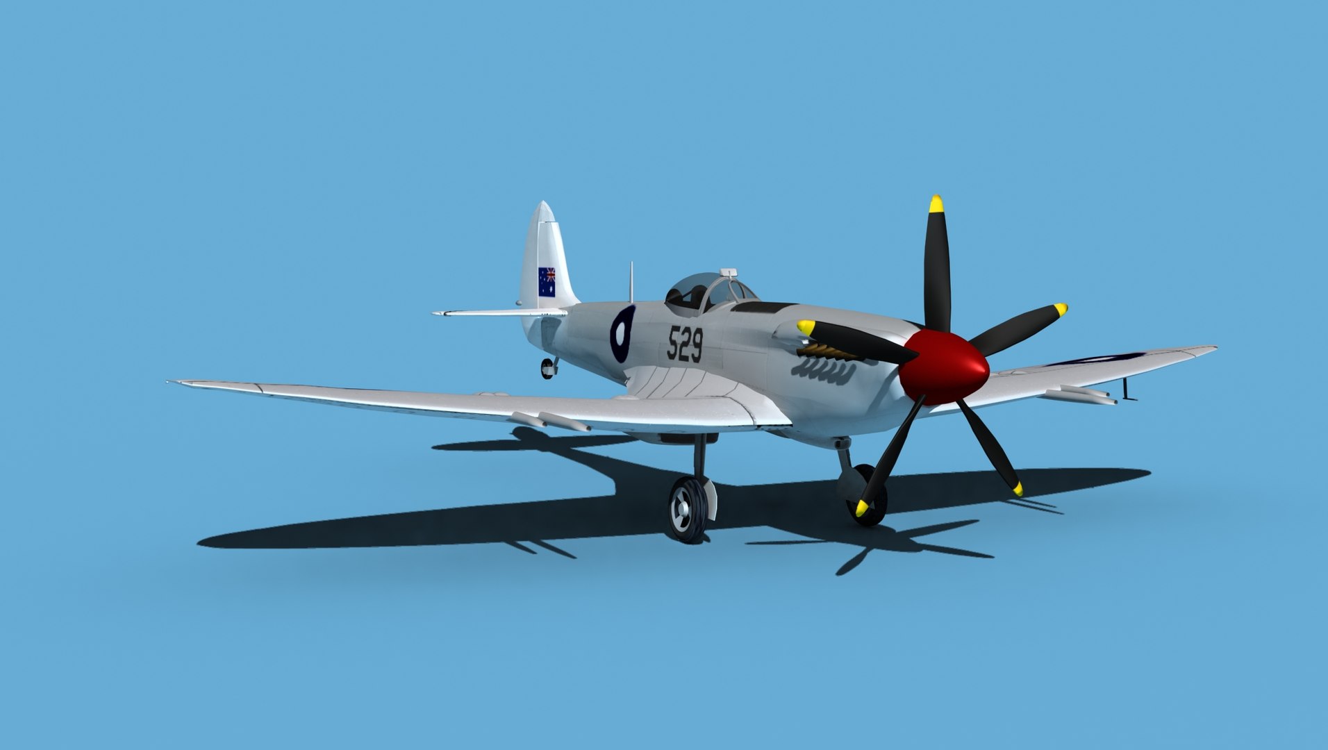3D Supermarine Spitfire Mk XXII V07 Australia model https://p.turbosquid.com/ts-thumb/b4/tlA3os/Zp/supermarinespitfiremkxxiiv070020/jpg/1657584718/1920x1080/fit_q87/d7a0a2f71c5ad1301b5d01803fe89d0c8f08cbc9/supermarinespitfiremkxxiiv070020.jpg