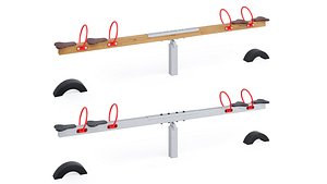 3D Swing-balancers Kompan with 4 seats
