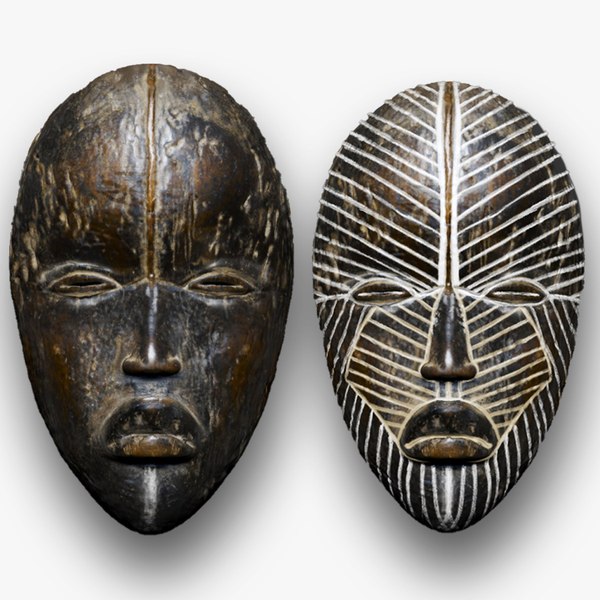 tørre Uluru mod Realistic african dan mask 3D model - TurboSquid 1321657