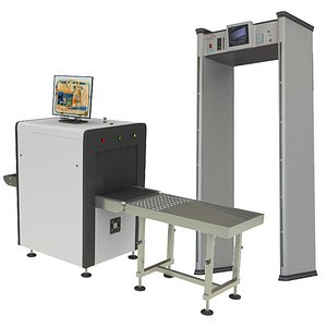 X-Ray Conveyor and Metal Dedector Door