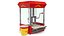 Popcorn Maker Red And Black