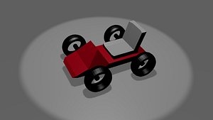 standard kart 3d model