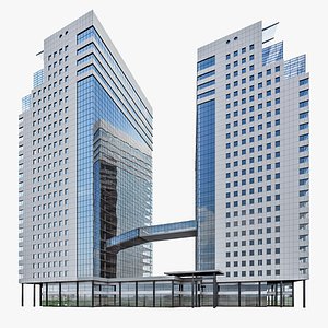 3D High-rise Office Building 04