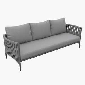 3D model Garden Sofa Bremen