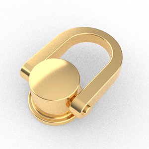 D Ring for bags 3D model