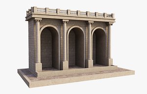 Classic Arch Gate Structure