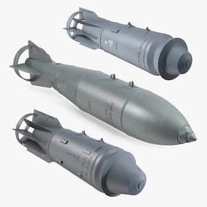 Russian Air Bombs Collection 3D model