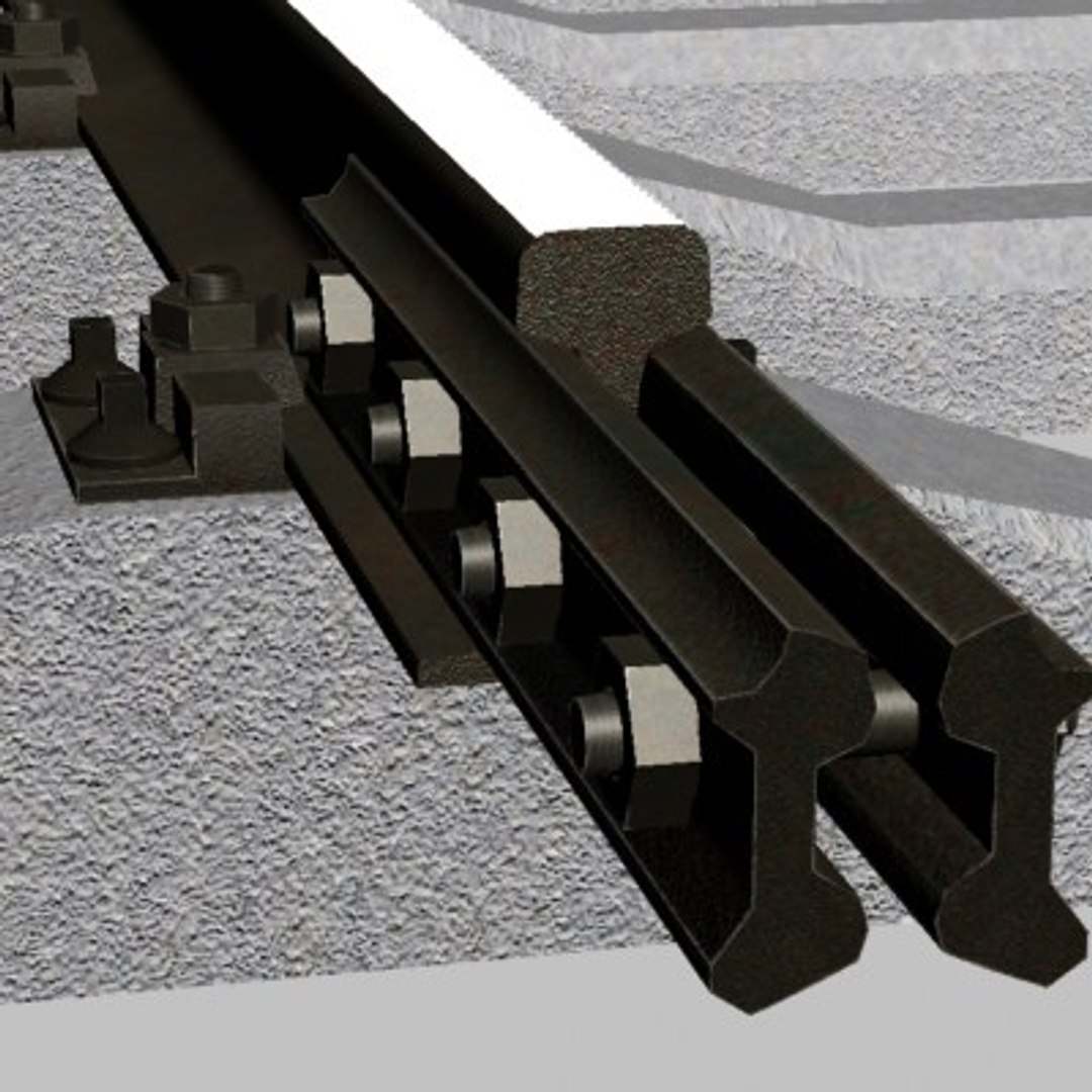 3d Model Of Railway Kit