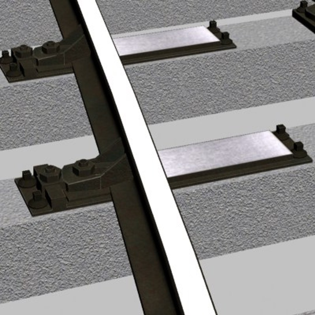 3d Model Of Railway Kit