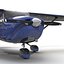 cessna 172 rigged 3d max